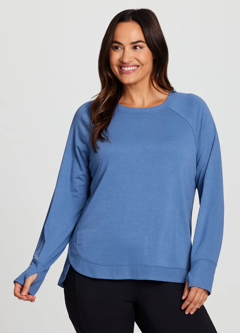 Plus Studio French Terry Sweatshirt