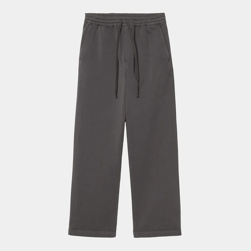 Carhartt WIP Heren Floyde Dewey Stretch Twill Pant - Grafiet Garment Dyed