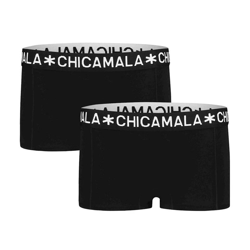 Girls 2- Pack Boxershort Solid 1215JBasic