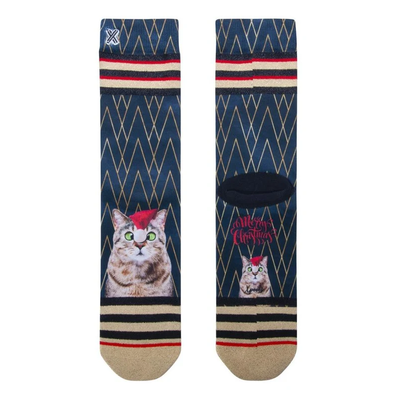 Xmas Cat Socks 70184