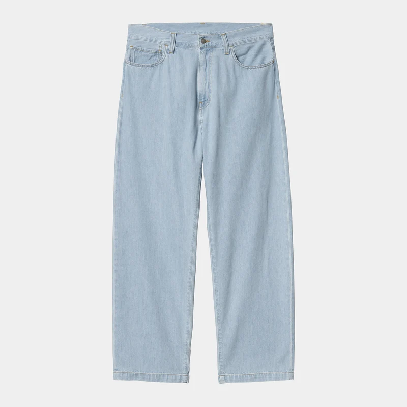 Carhartt WIP Heren Lucas Pant - Gebleekt Blauw
