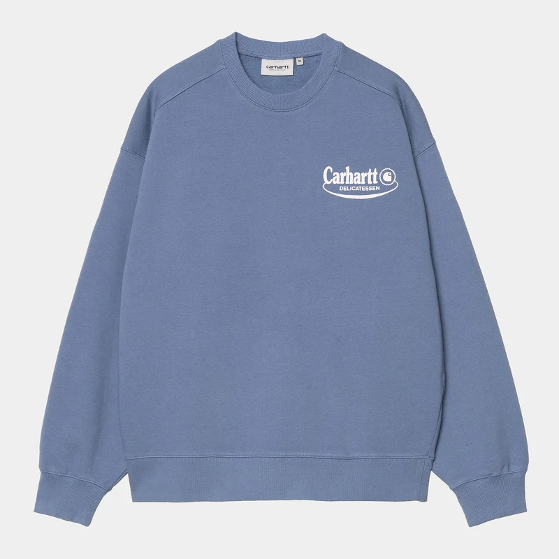 Carhartt WIP Heren Catalogus Sweatshirt - Blauwe Iris
