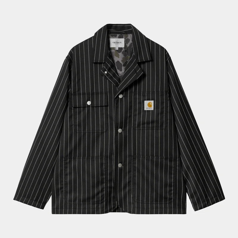 Carhartt WIP Heren Seaton Blazerjack - Zwart / Wax