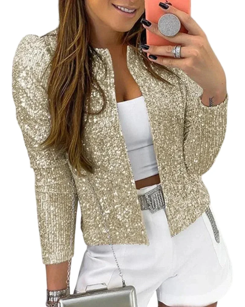 Dames Party Jacket met Pailletten