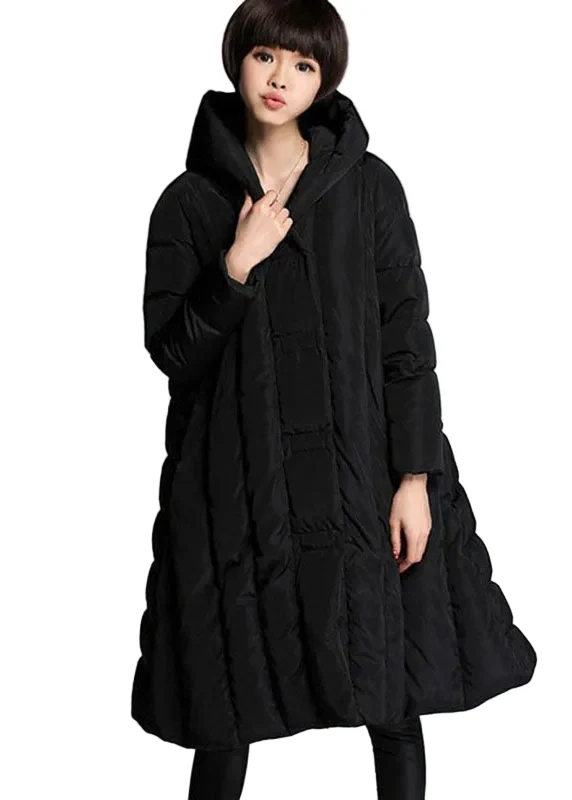 Dames Winterjas met Capuchon en Trendy Design