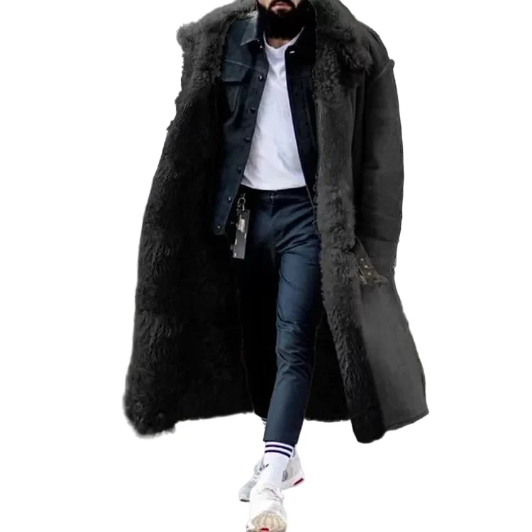 Heren Lange Winterjas Met Royale Pasvorm