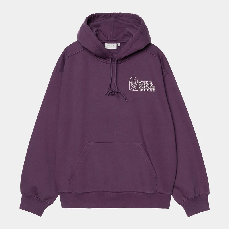 Carhartt WIP Stargazer-hoodie voor heren - Huckleberry / Wax