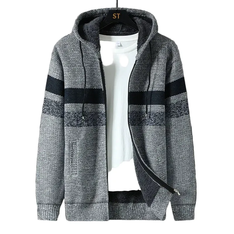 Heren Vest met Capuchon en Rits