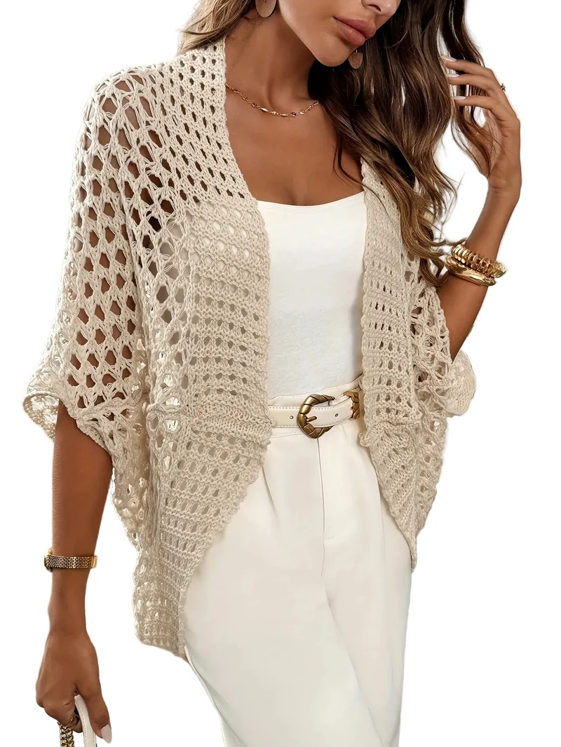 Dames Vest Openvallend Casual voor de Winter