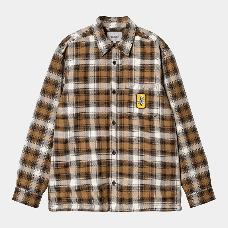Carhartt WIP Heren Monahan Shirtjack - Hamilton Bruin