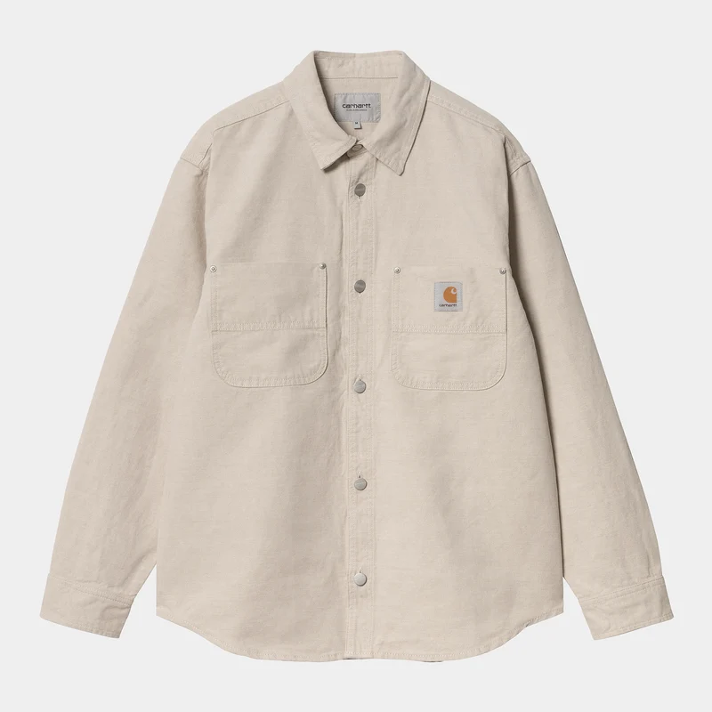 Carhartt WIP HEREN Walter Overhemdjasje - Natuurlijk gewassen