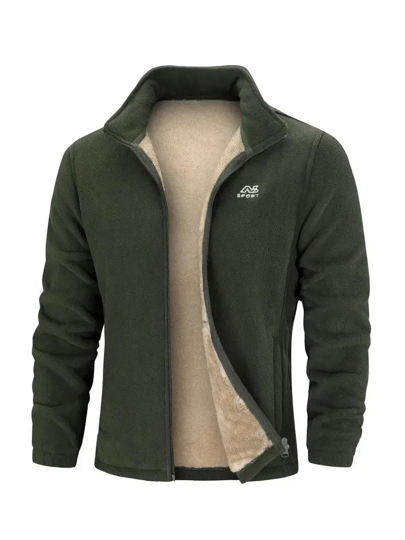 Unisex Fleece Vest Gevoerd voor Buitenactiviteiten