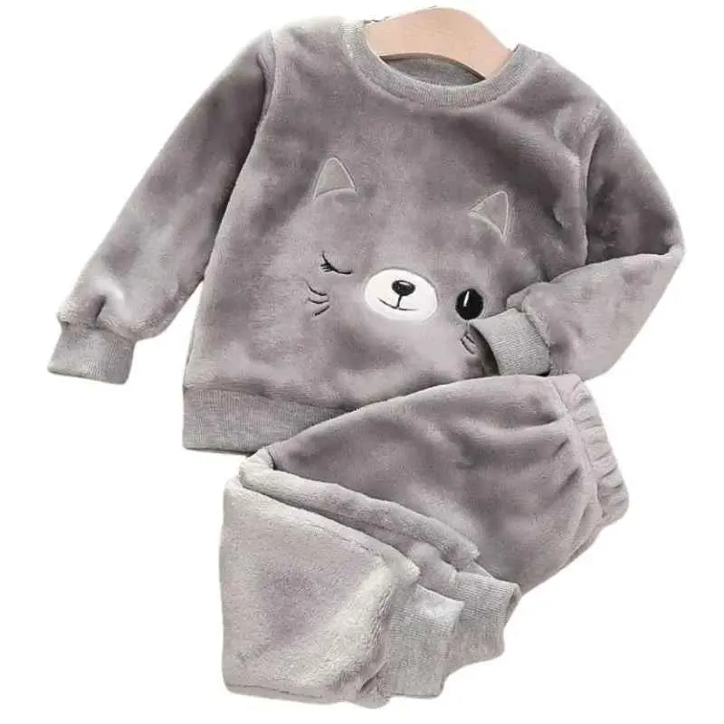 Jongens Pyjama Set Fleece voor Wintercomfort