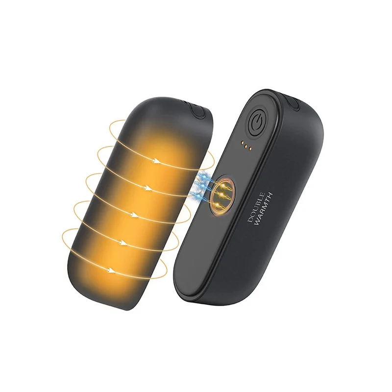 Draagbare Elektrische Handwarmer Magnetisch Oplaadbaar 2-Pack