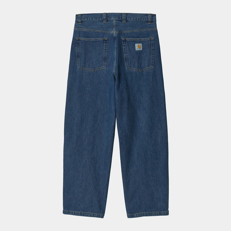 Carhartt WIP HEREN Brandon Smith denim broek - blauwgewassen