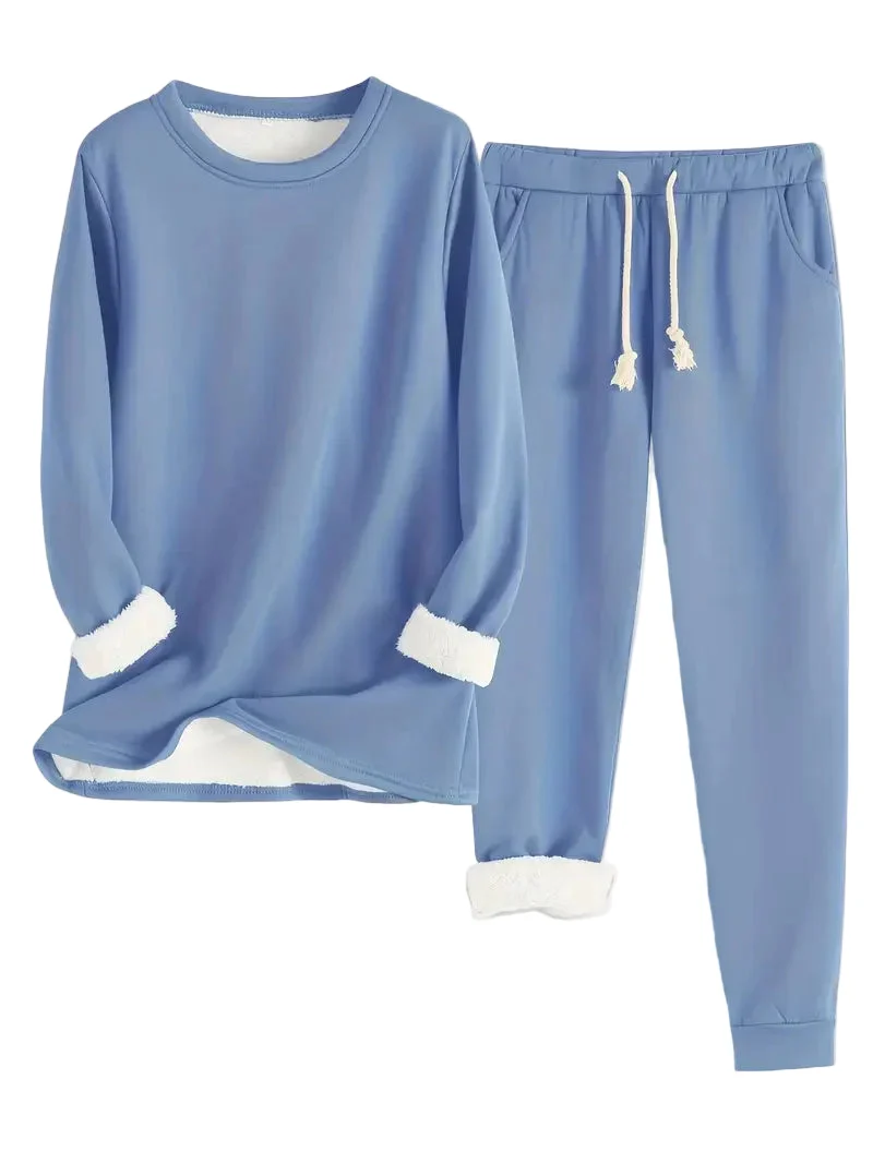 Dames Tweedelige Loungeset Casual Stijl