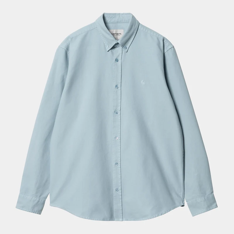 Carhartt WIP Heren Bolton Shirt - Frosted Blue