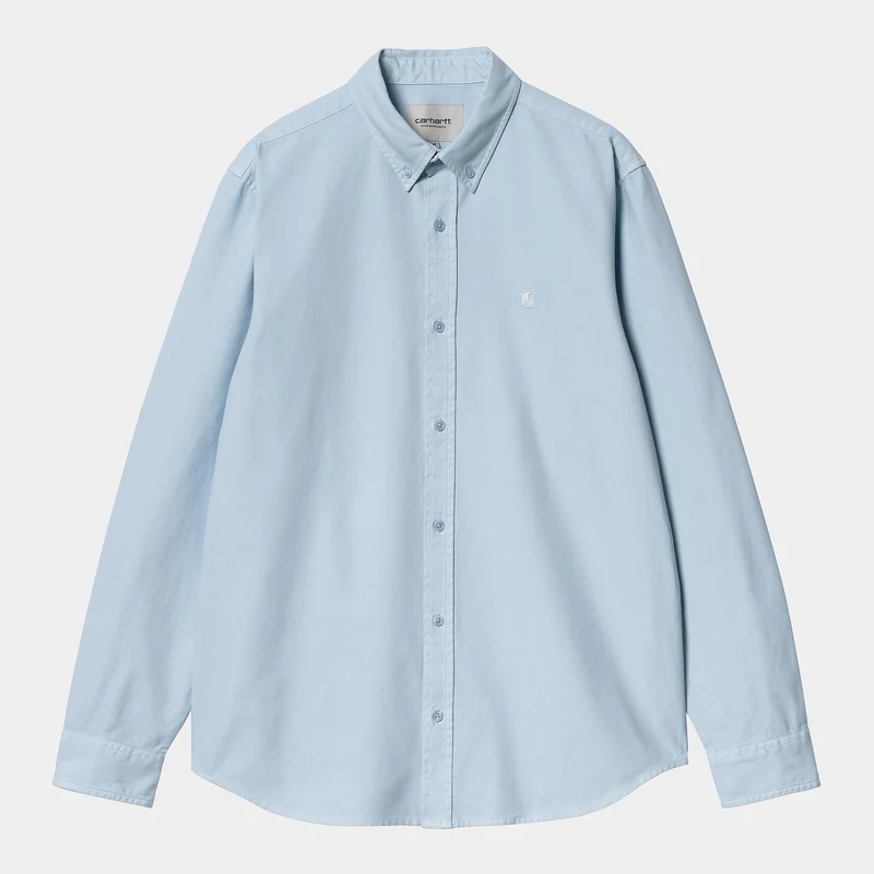 Carhartt WIP Heren Bolton Shirt - Air Sky