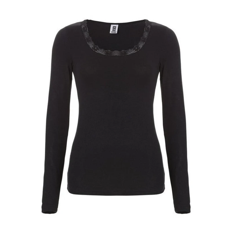 Women Thermal Lace Shirt LS 30238