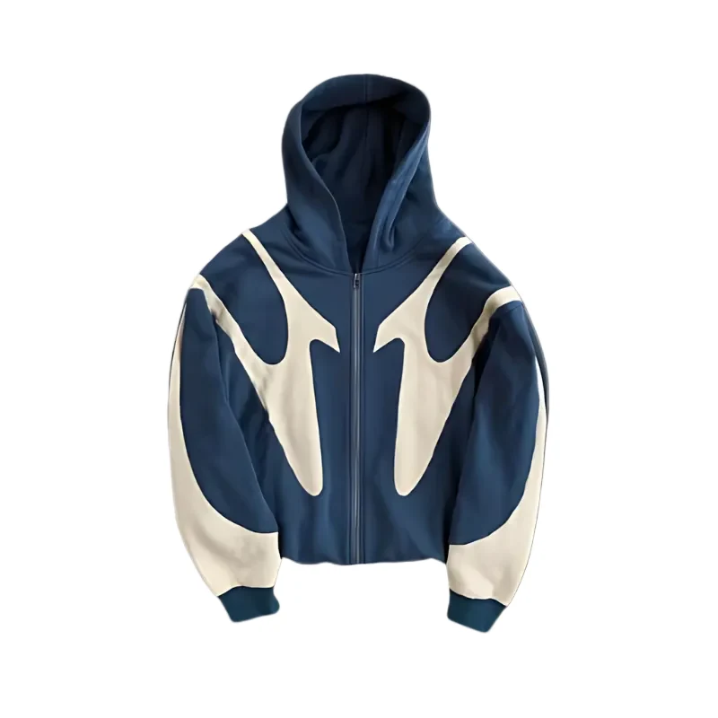 Heren Zip-Hoodie Relaxed Fit Stijlvol