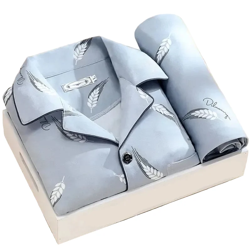 Heren Pyjamaset Klassiek Comfortabel