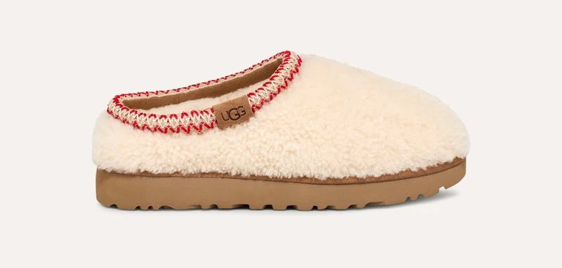UGG Dames Tasman Maxi Curly Slipper - Natuurlijk