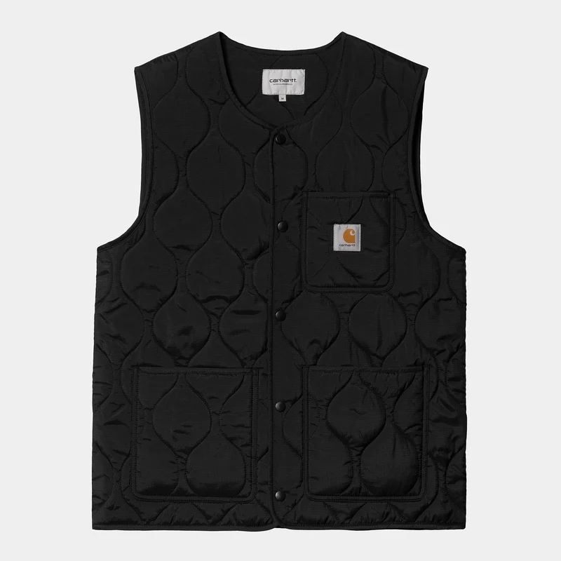 Carhartt WIP Heren Skyton Vest - Zwart