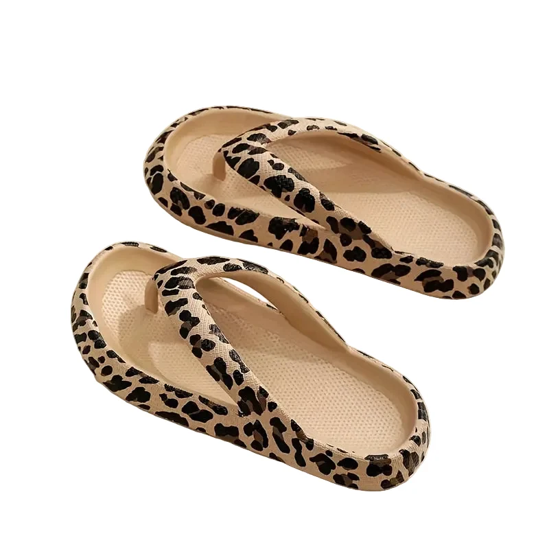 Dames Pantoffels Luipaardprint Ademend en Antislip Sloffen