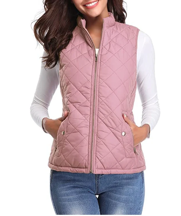 Dames Vest Gevoerd Casual Stijl