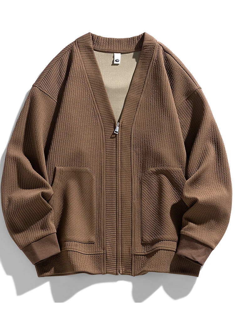 Dames Oversized Vest met Ritssluiting voor Casual Stijl