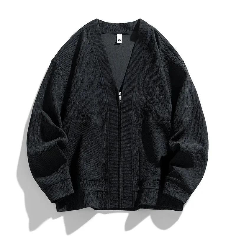 Heren Vest Met Rits Casual Stijl