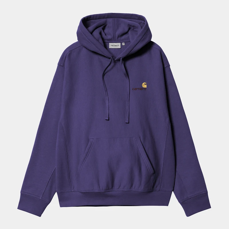 Carhartt WIP HEREN American Script Hoodie - Aura