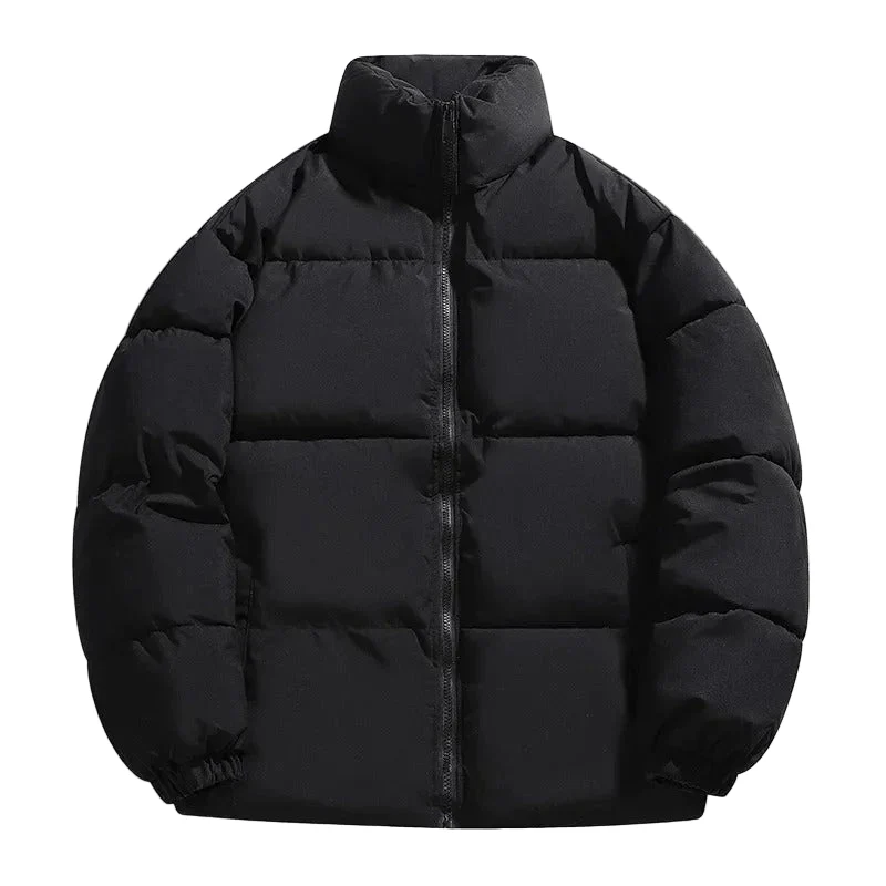 Heren Pufferjack Met Opstaande Kraag