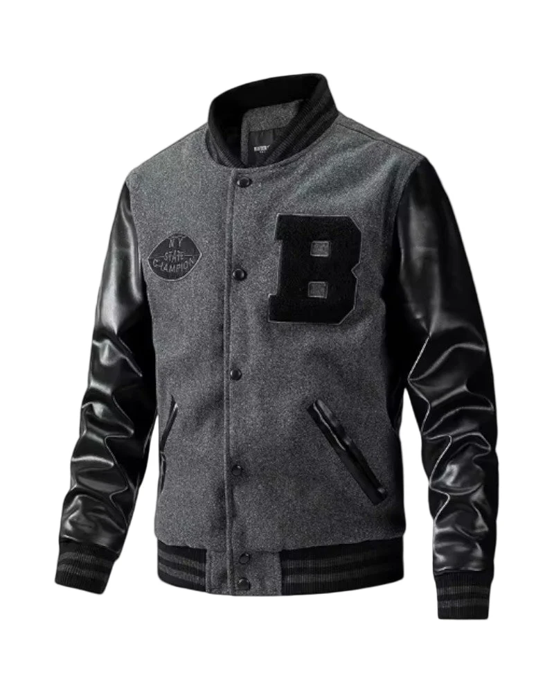 Heren Bomberjack Casual Sportief Met Trendy Pasvorm