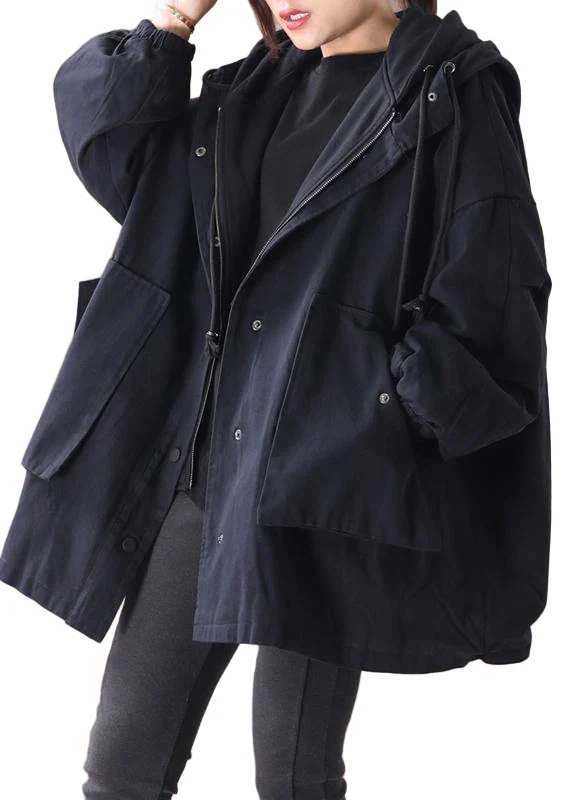 Dames Tweedelige Coat met Capuchon