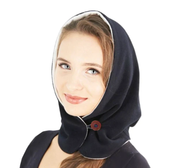 Unisex Hooded Scarf Stijlvol en Warm