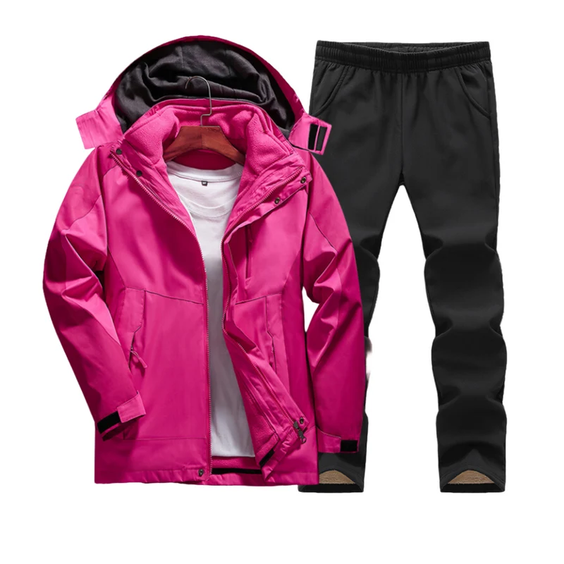 Dames Outdoor Set Met Fleecejack