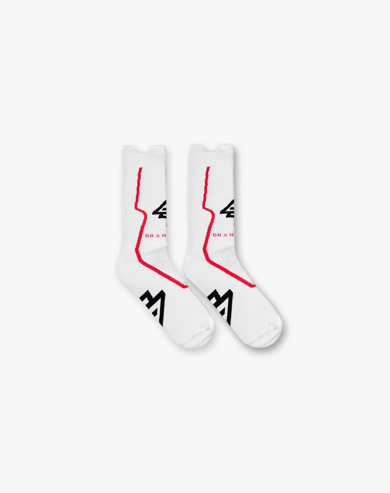 247 Arc-4 Race Sock - Flat White