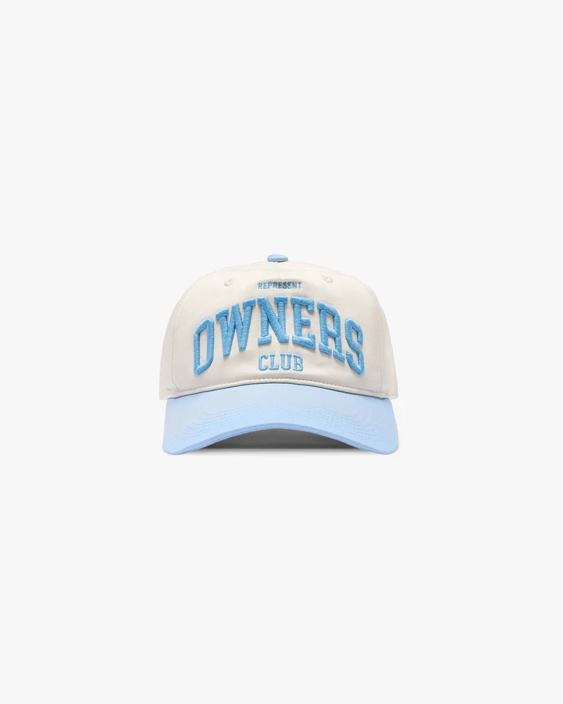 Represent Owners Club Washed Cap - Sky Blue