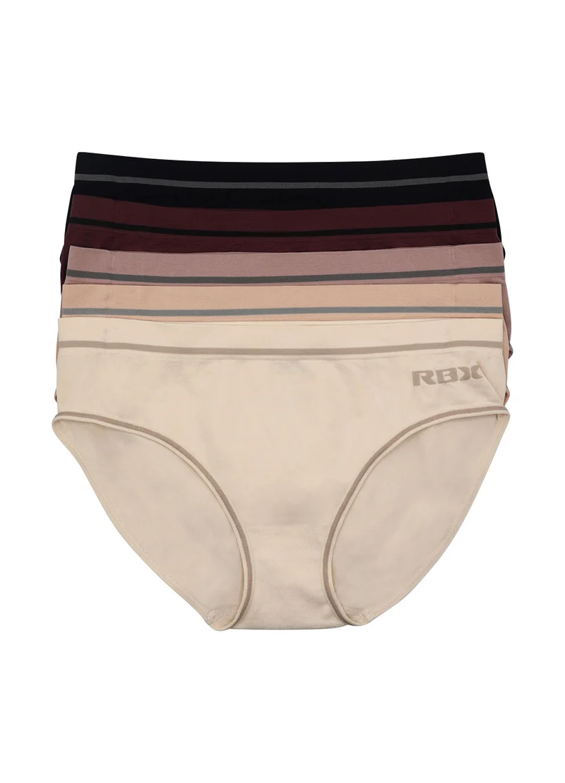 Seamless Striped Band Bikini 5-Pack