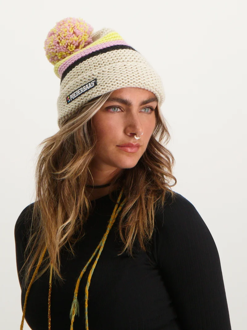 Classic Colorful Beanie 2.0 | Cream Pink
