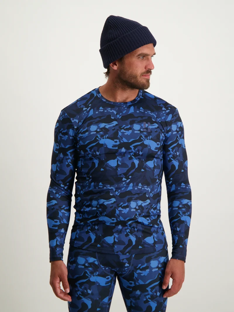 Men Thermo Shirt Camo | Navy