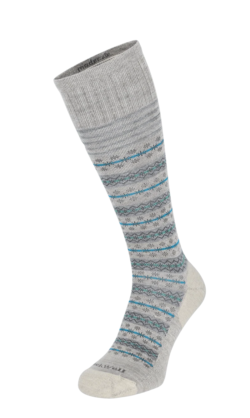 Mini Fairisle Dames Compressiekousen Klasse 1 Barley