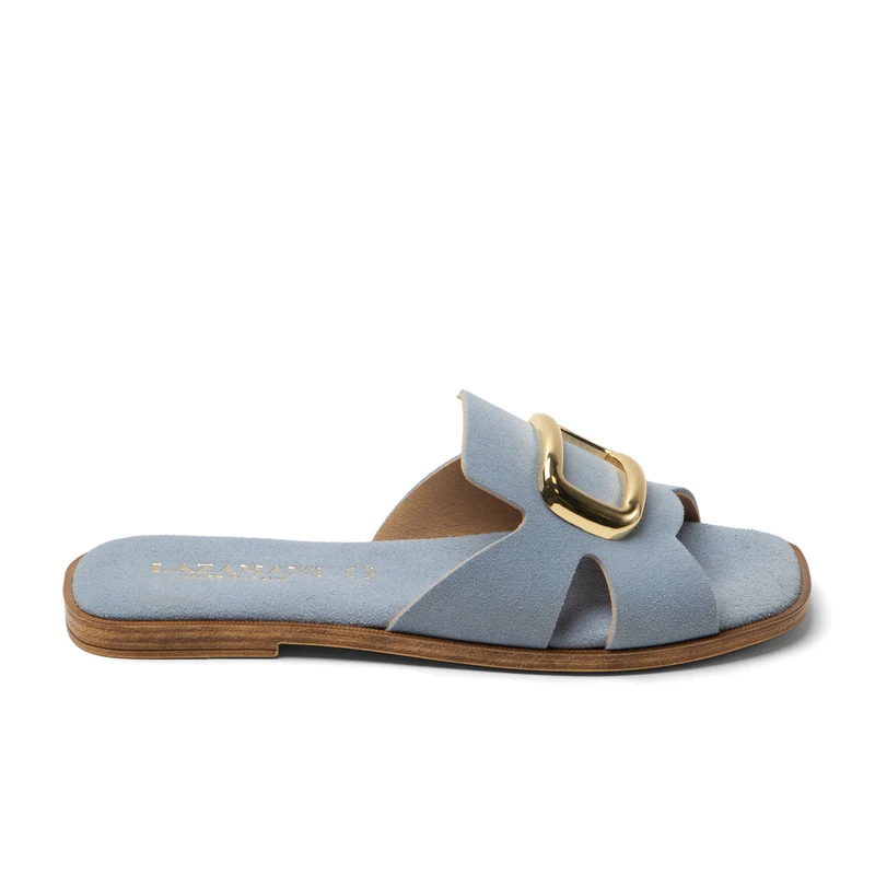 Vito Dames Slippers Suede Blue