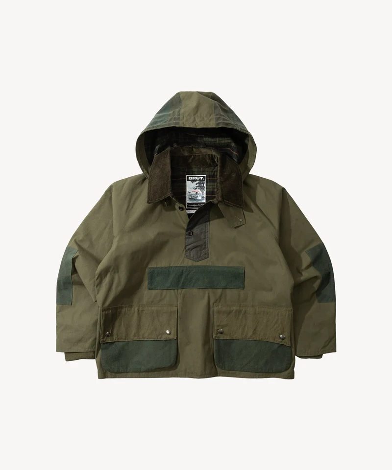 REWORK® POP-OVER WAX JACKET - N° 001