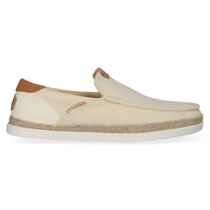 Harbor Lo Heren Espadrille Loafer Egret/Multi