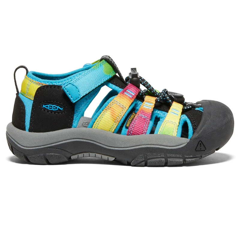 Newport H2 Younger Kids Sandalen Rainbow Tie Dye