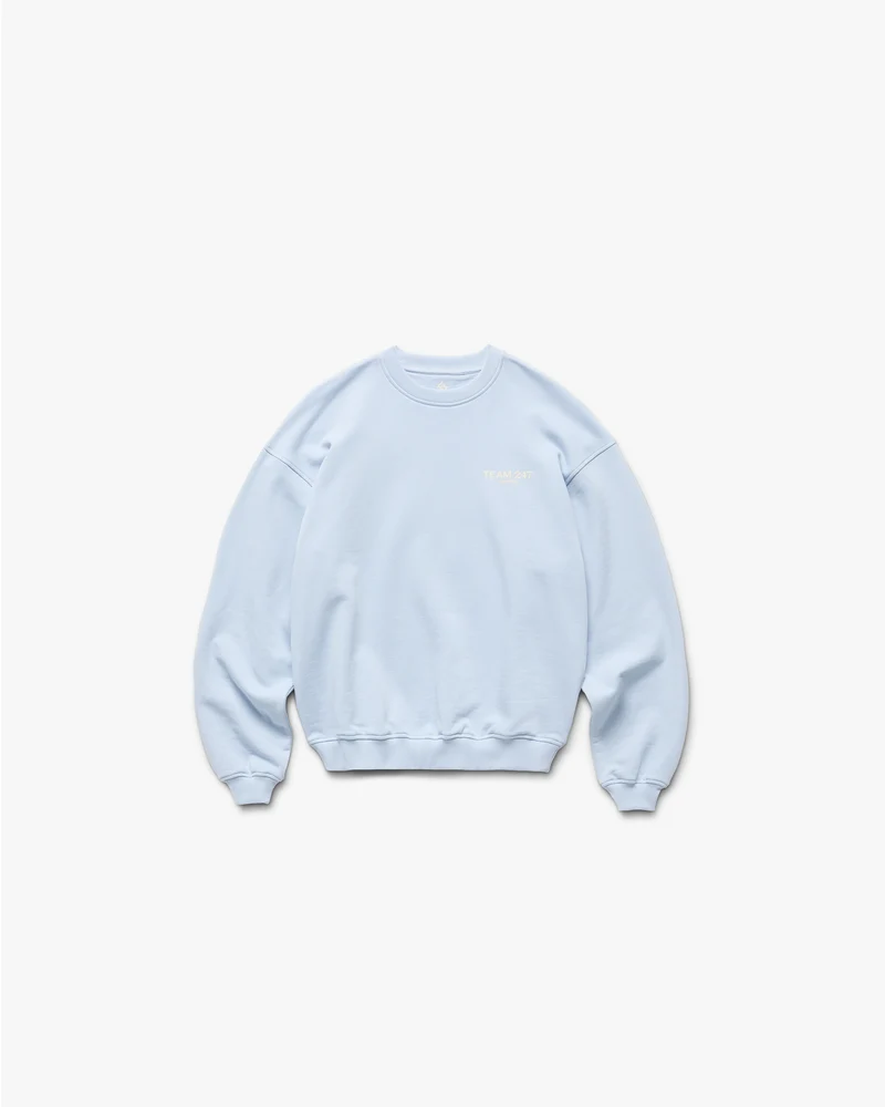 Team 247 Oversized Crew - Glacier