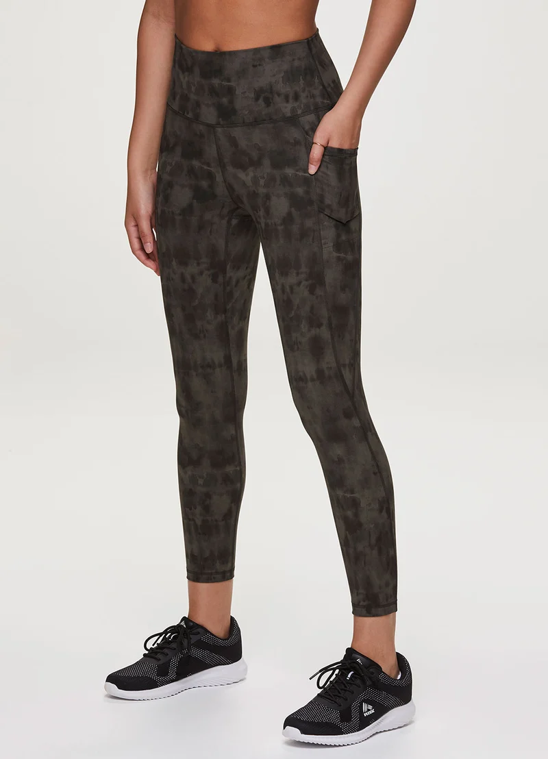 Abstract Tie Dye Super Soft 7/8 Legging