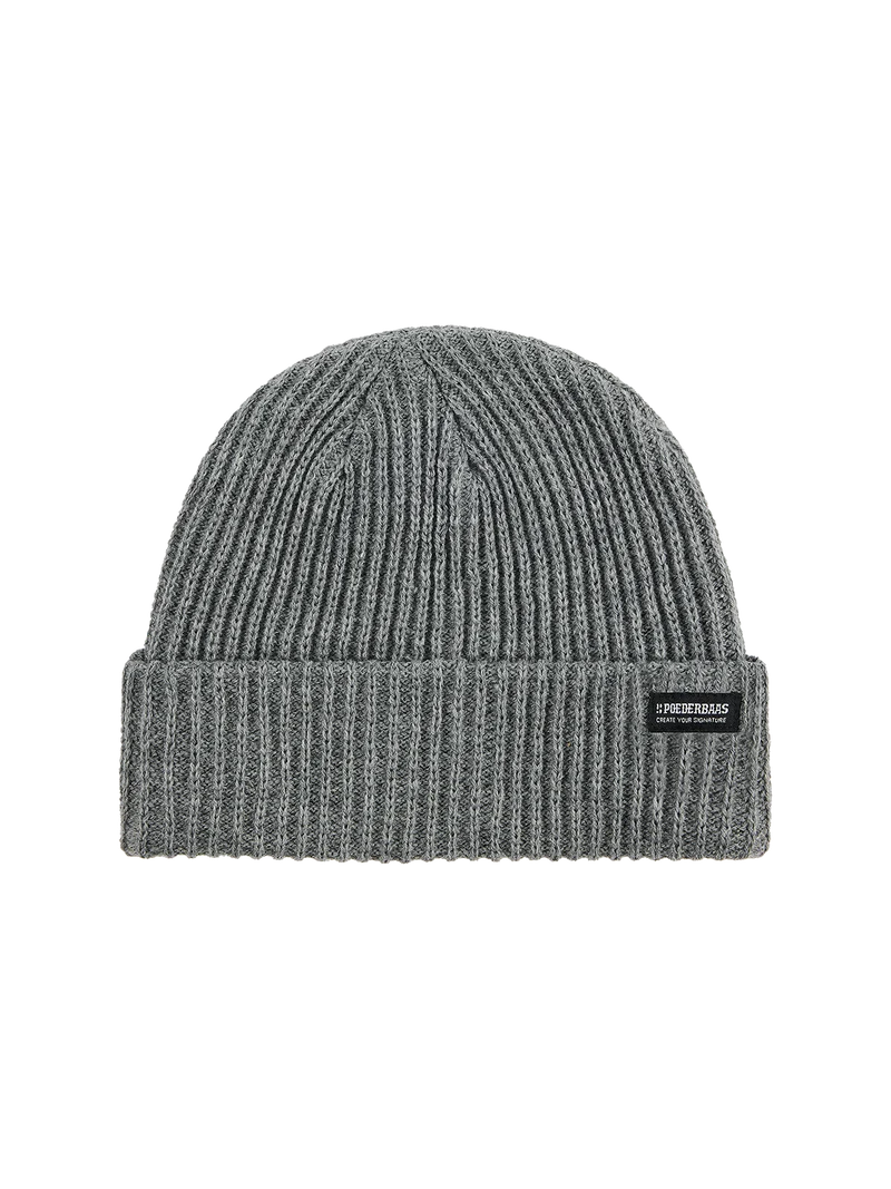 Royal Rib Beanie | Grey